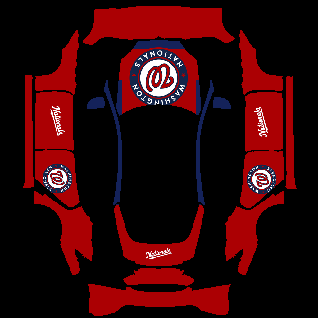 Washington Nationals Paint Shop wrap