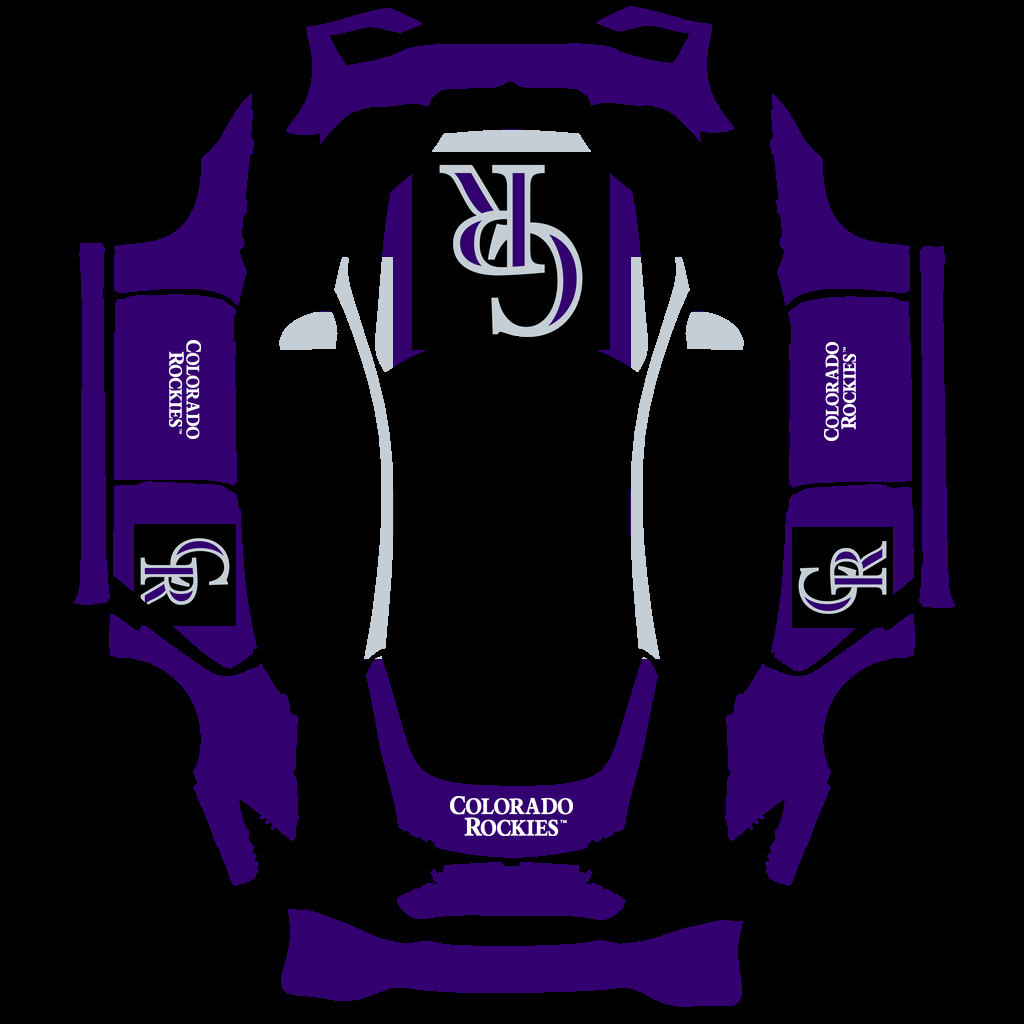 Colorado Rockies Paint Shop wrap