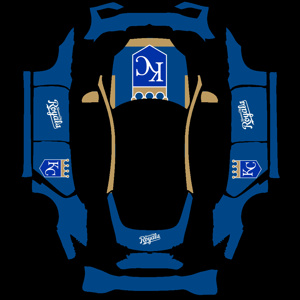 Kansas City Royals Paint Shop wrap