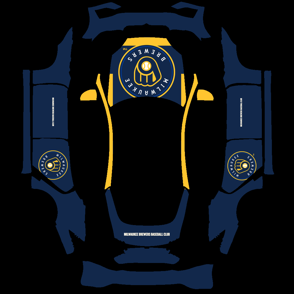 Milwaukee Brewers Paint Shop wrap