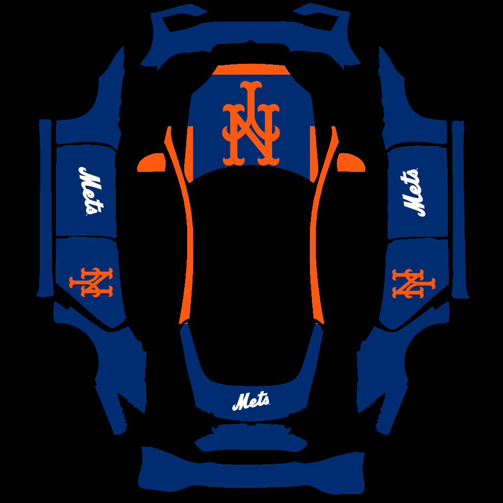 New York Mets Paint Shop wrap
