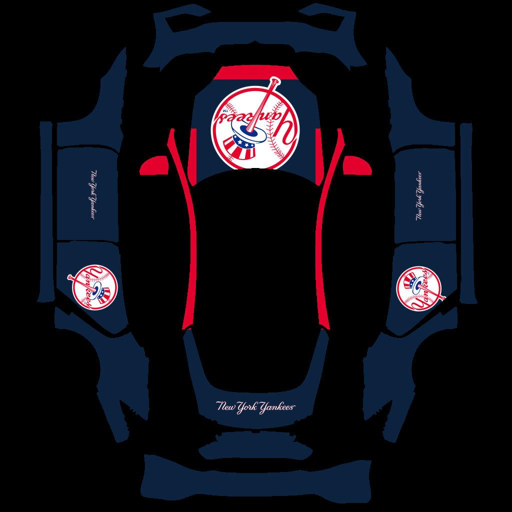 New York Yankees Paint Shop wrap