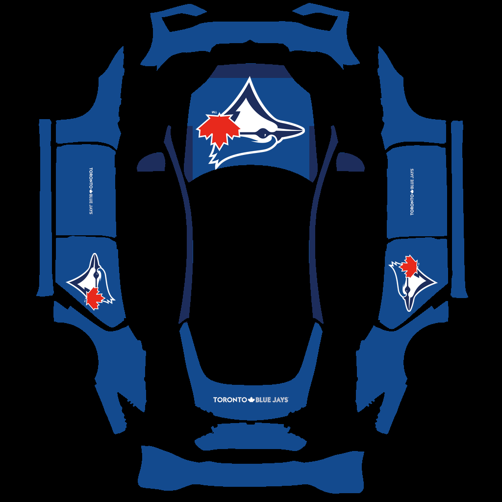 Toronto Blue Jays Paint Shop wrap