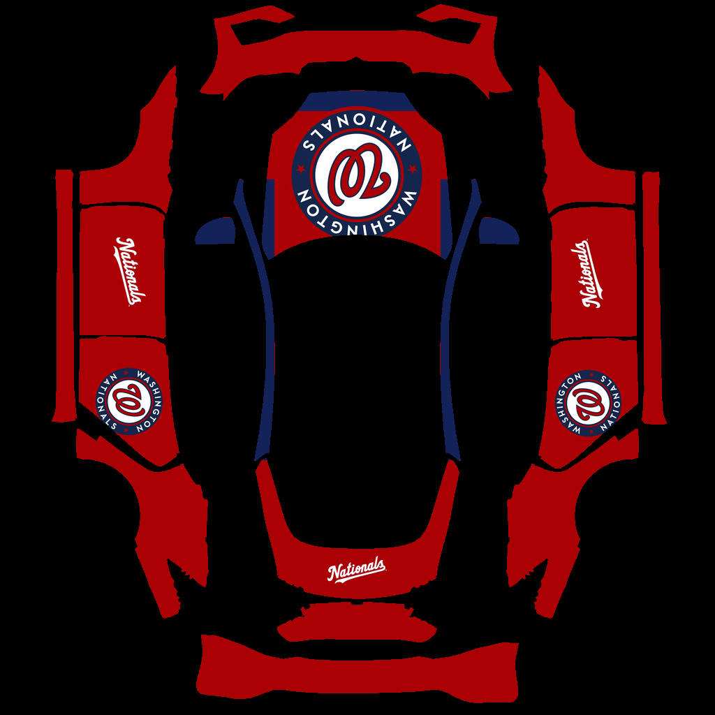 Washington Nationals Paint Shop wrap