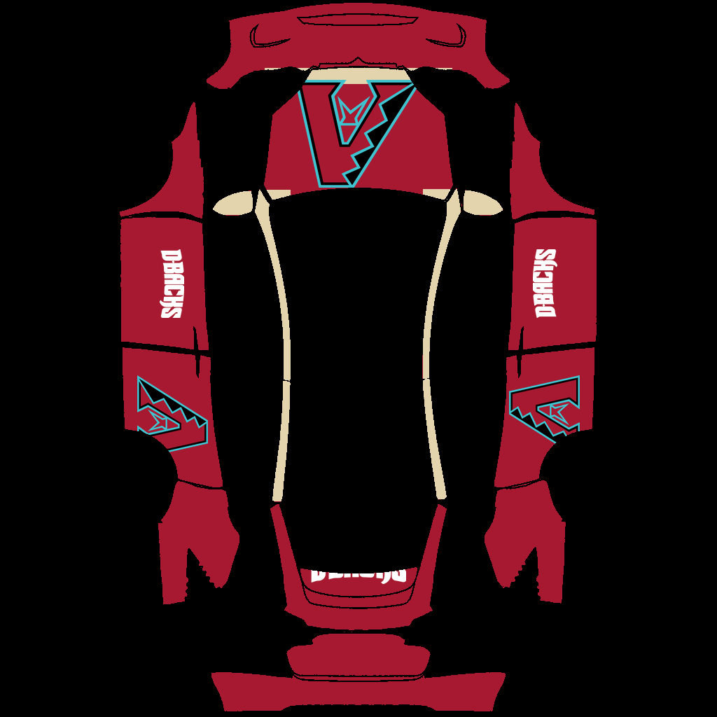 Arizona Diamondbacks Paint Shop wrap