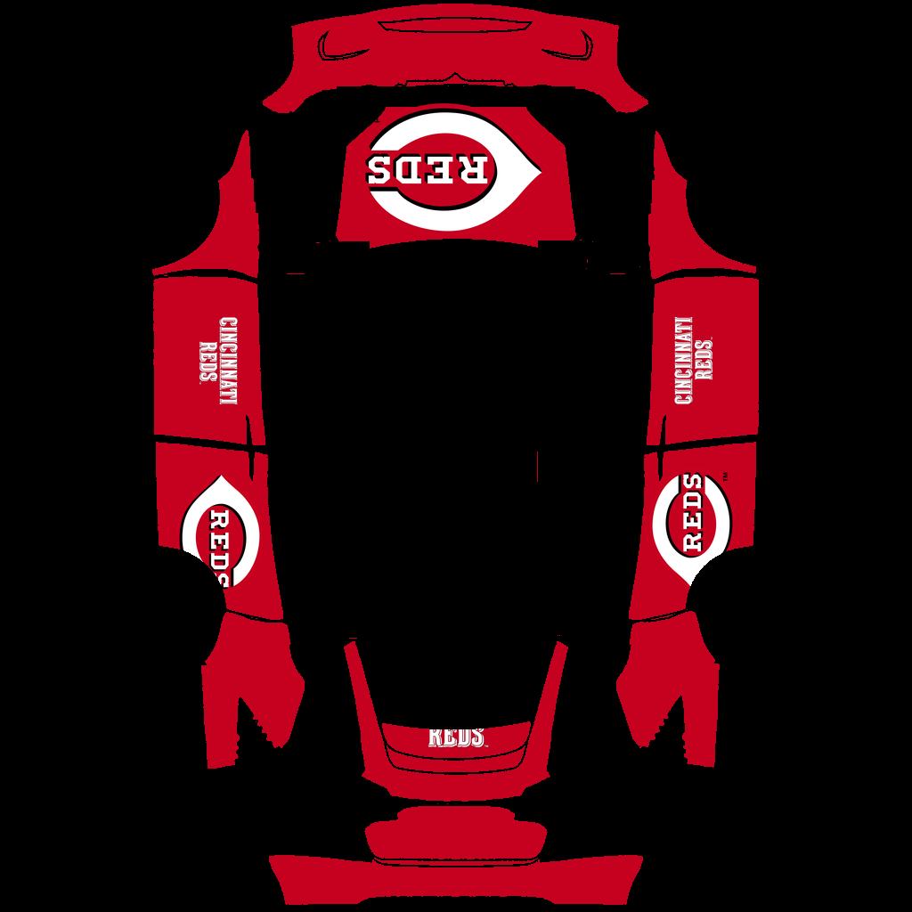 Cincinnati Reds Paint Shop wrap