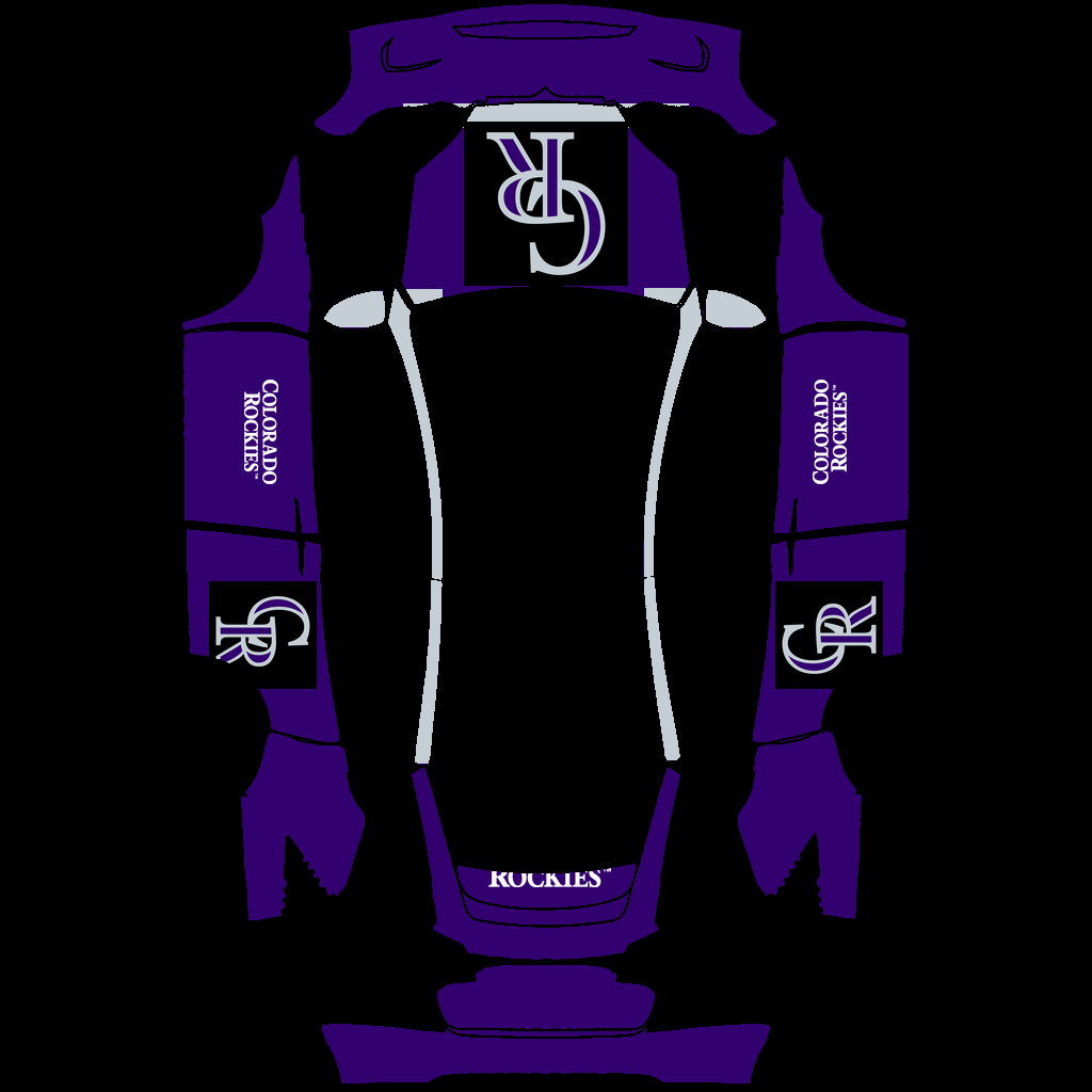 Colorado Rockies Paint Shop wrap