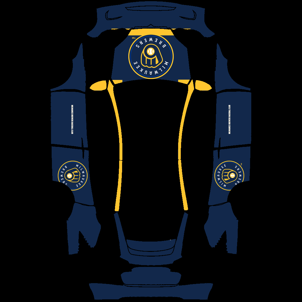 Milwaukee Brewers Paint Shop wrap