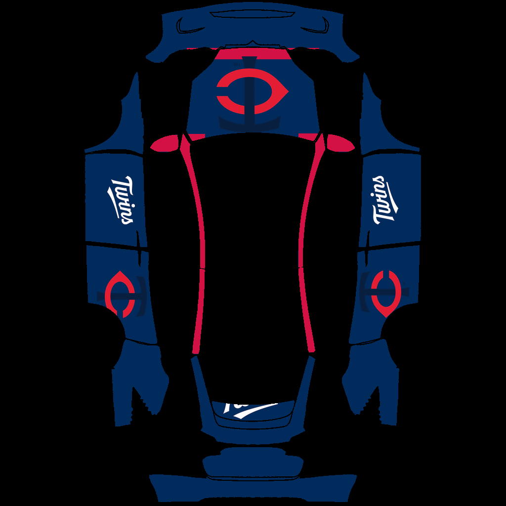 Minnesota Twins Paint Shop wrap