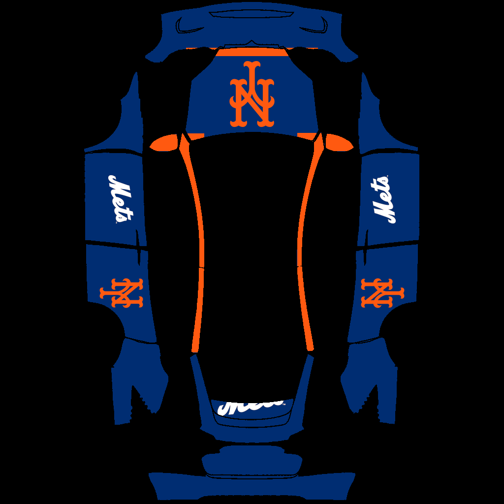 New York Mets Paint Shop wrap