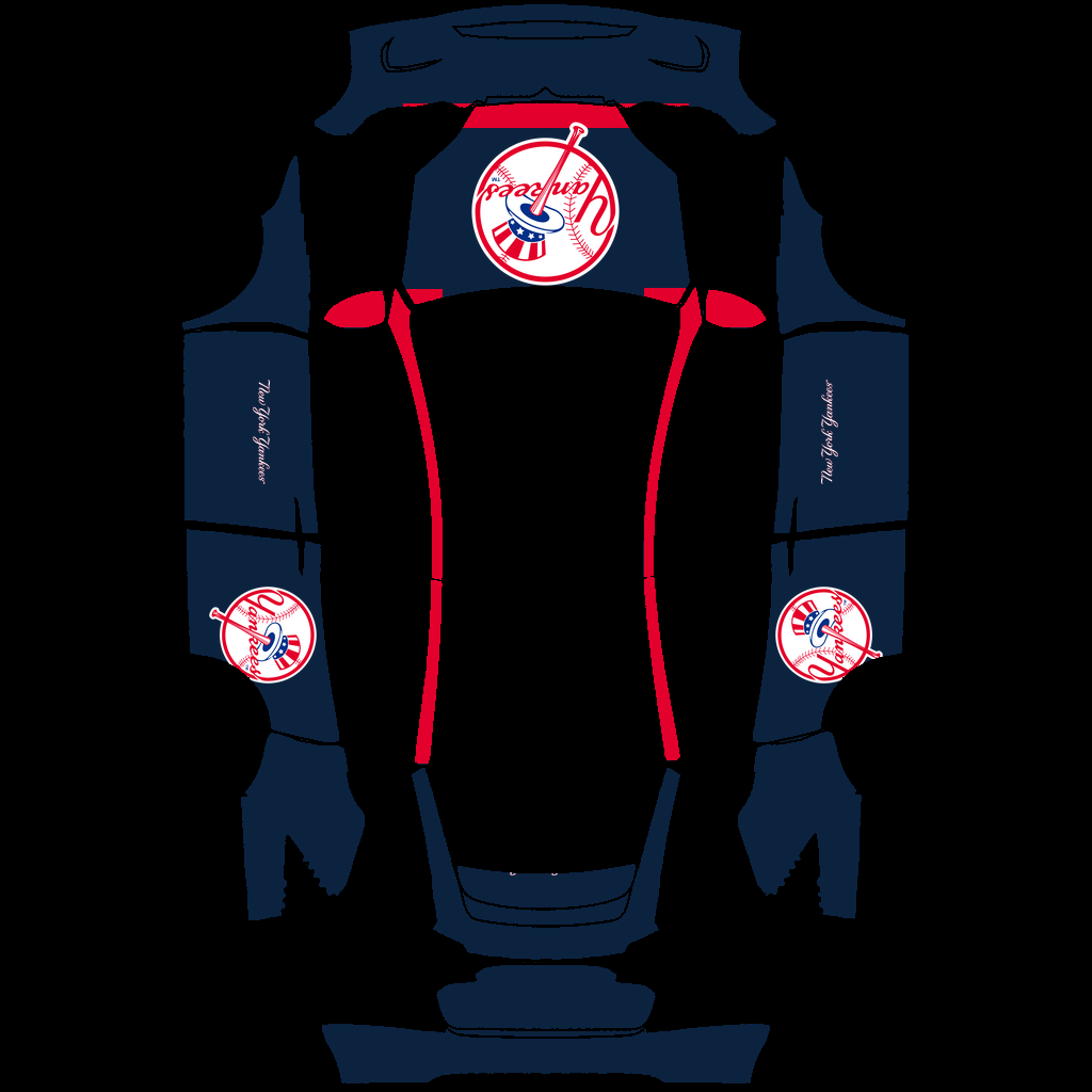 New York Yankees Paint Shop wrap