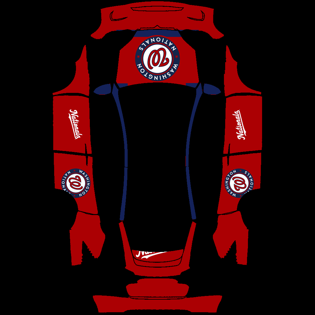 Washington Nationals Paint Shop wrap