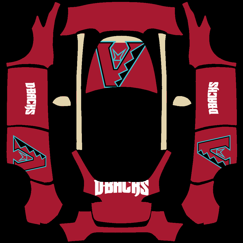 Arizona Diamondbacks Paint Shop wrap