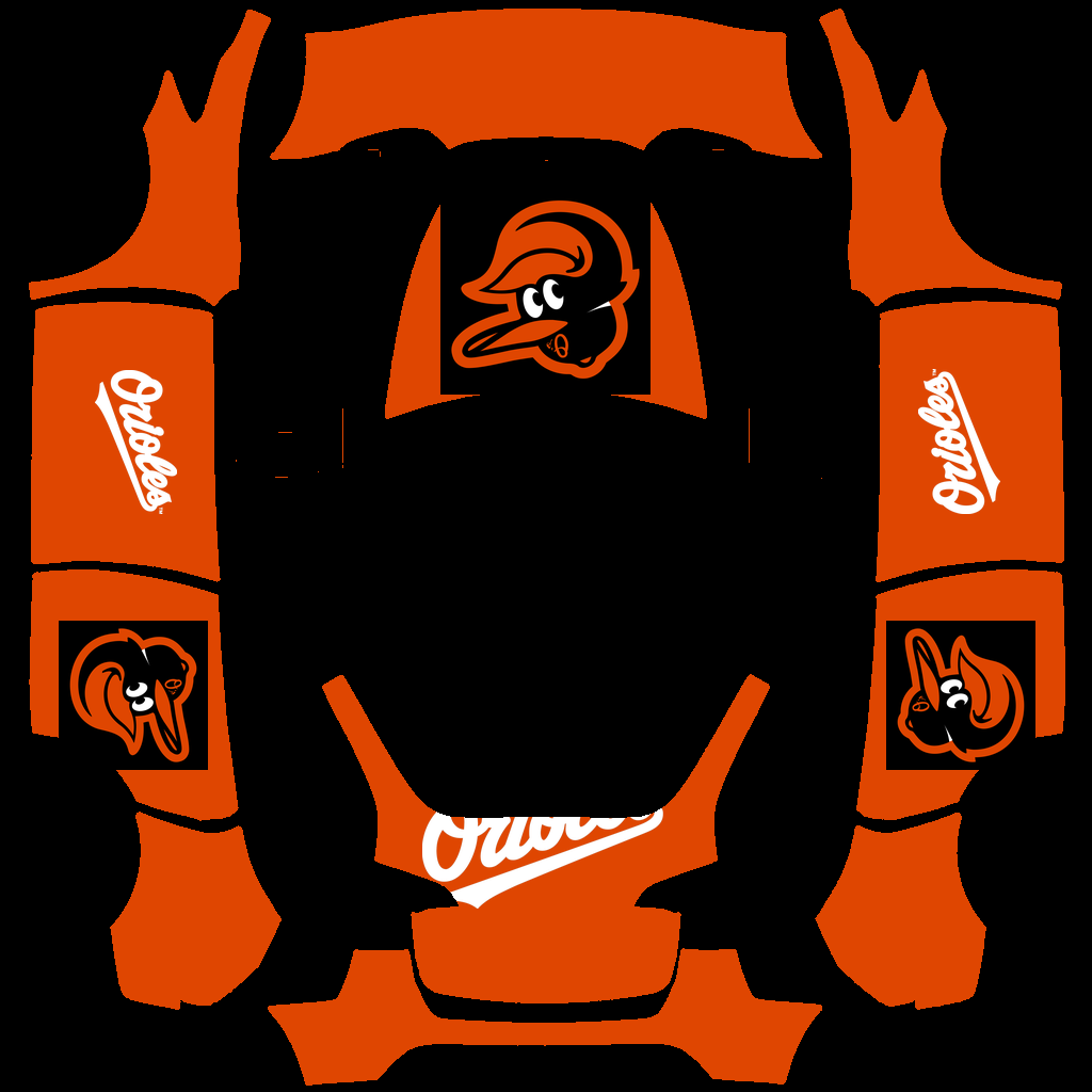 Baltimore Orioles Paint Shop wrap