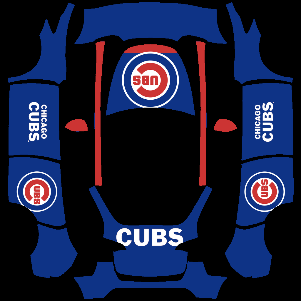 Chicago Cubs Paint Shop wrap