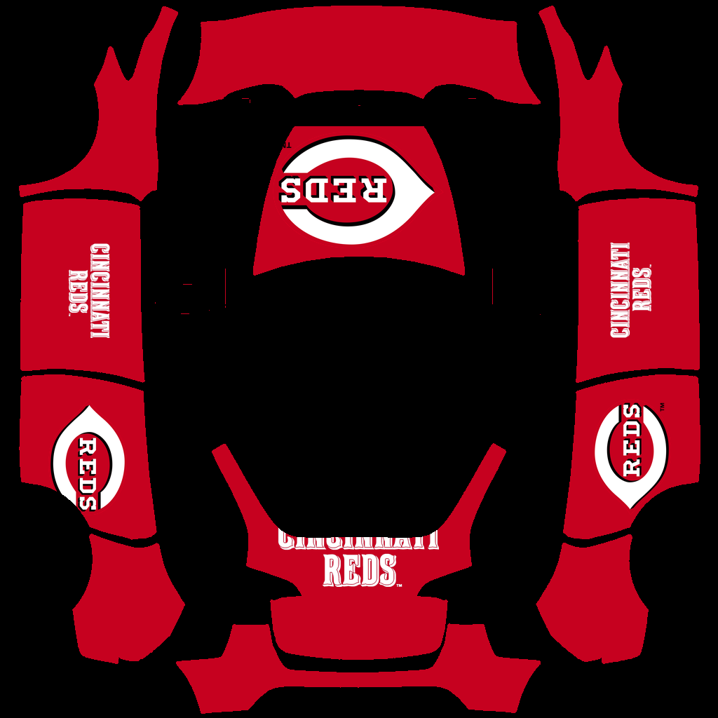 Cincinnati Reds Paint Shop wrap