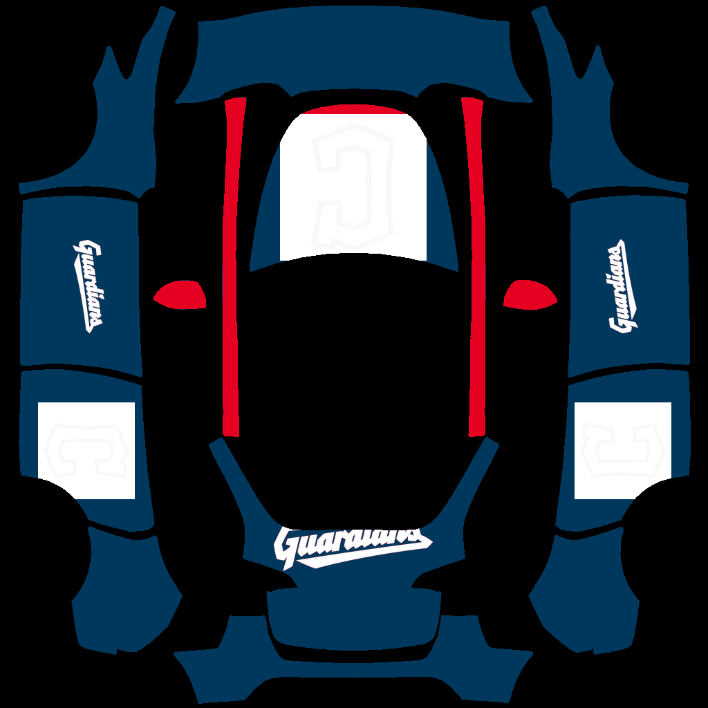 Cleveland Guardians Paint Shop wrap