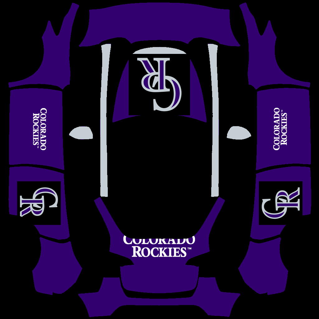 Colorado Rockies Paint Shop wrap