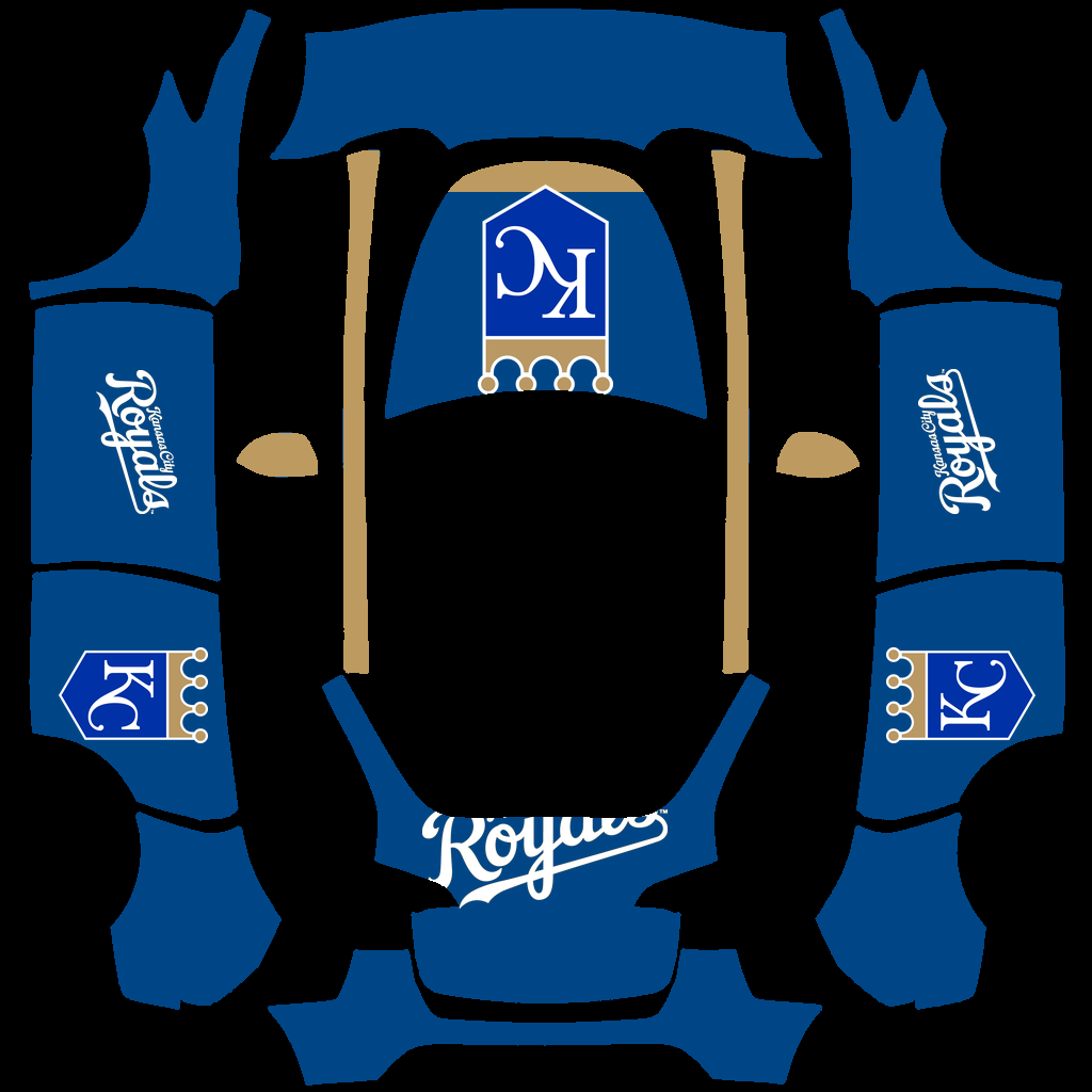 Kansas City Royals Paint Shop wrap