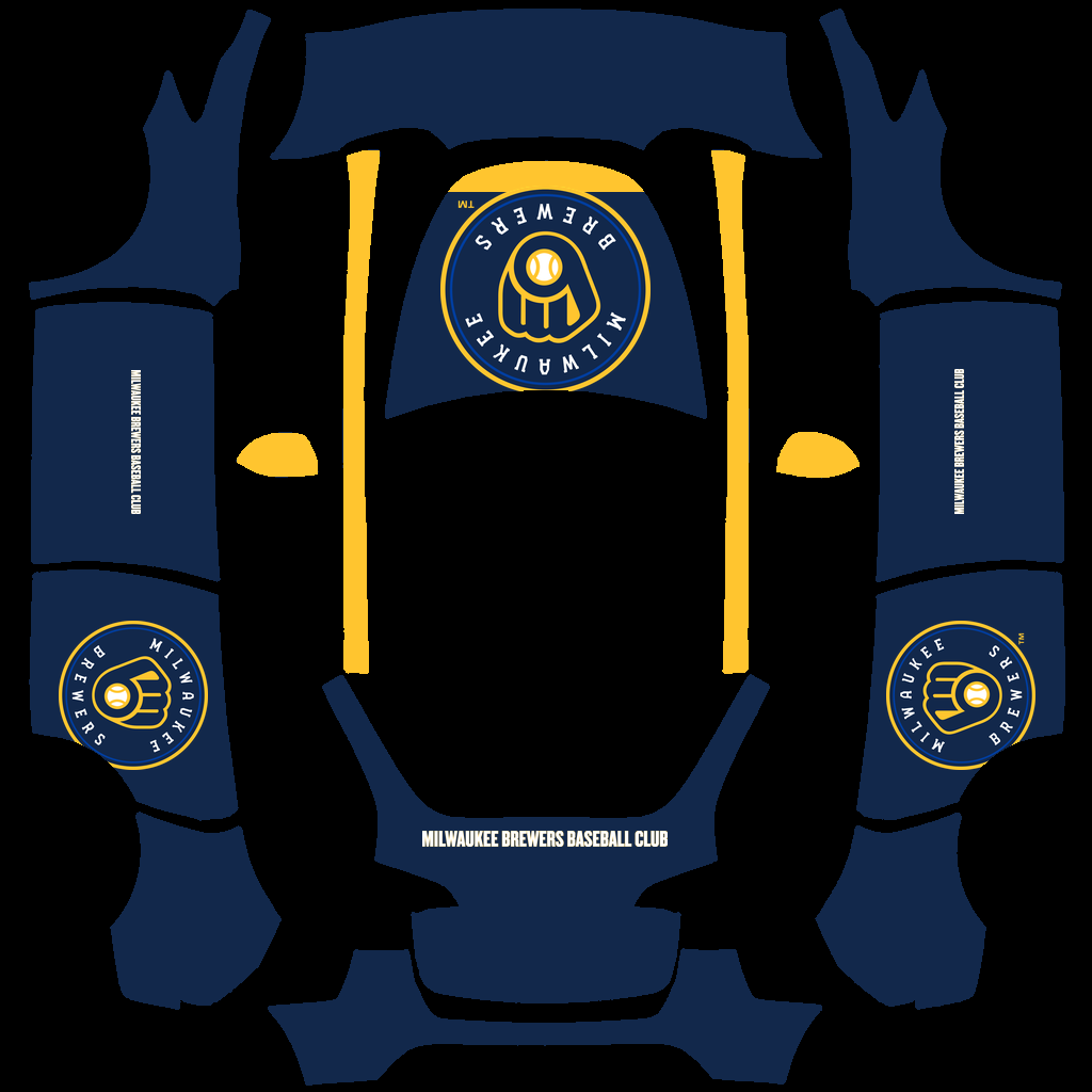 Milwaukee Brewers Paint Shop wrap