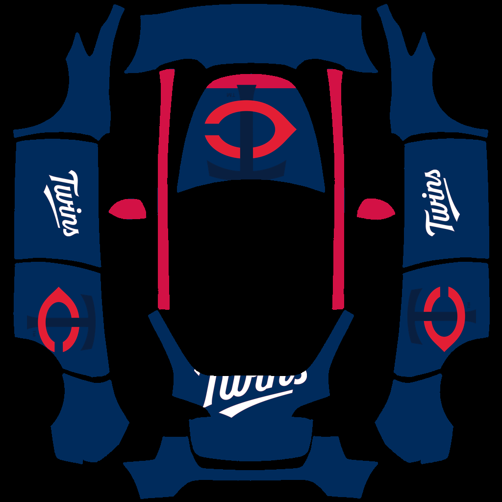 Minnesota Twins Paint Shop wrap