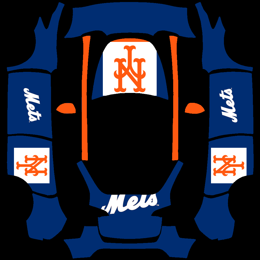 New York Mets Paint Shop wrap