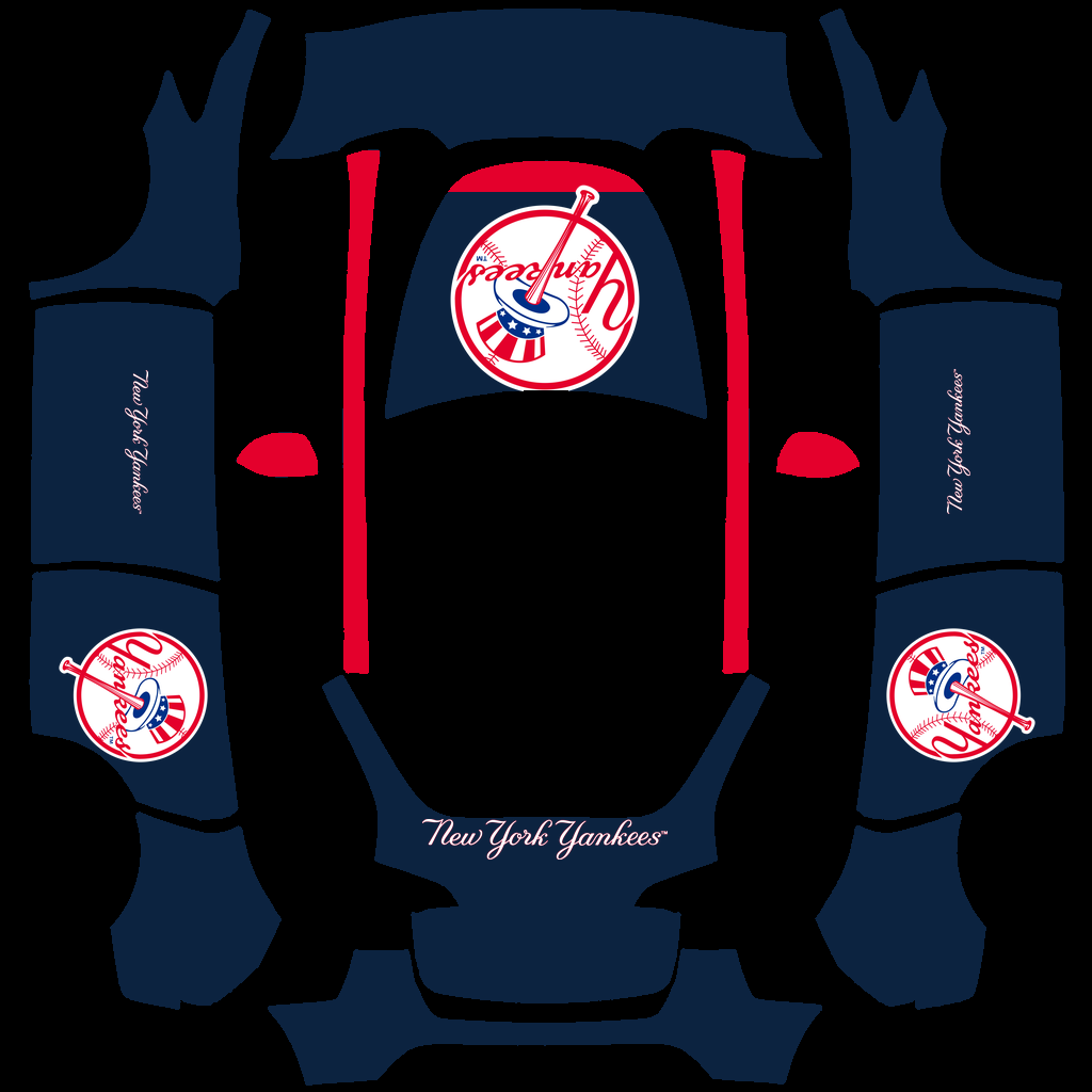 New York Yankees Paint Shop wrap