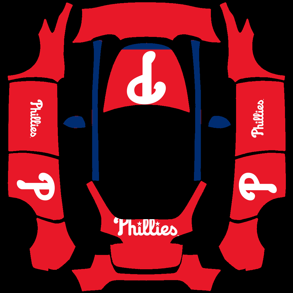 Philadelphia Phillies Paint Shop wrap