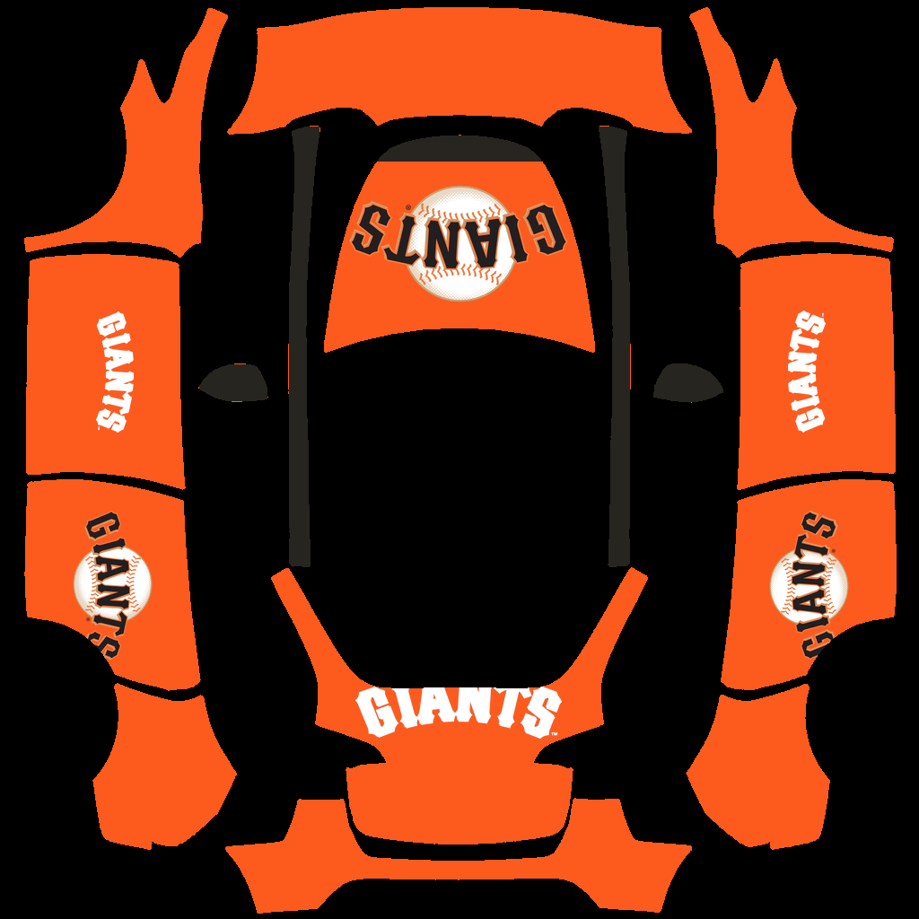 San Francisco Giants Paint Shop wrap
