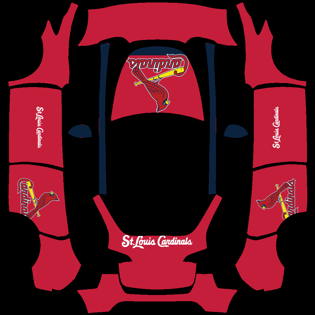 St. Louis Cardinals Paint Shop wrap