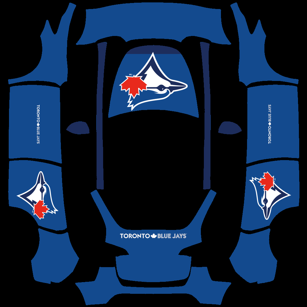 Toronto Blue Jays Paint Shop wrap