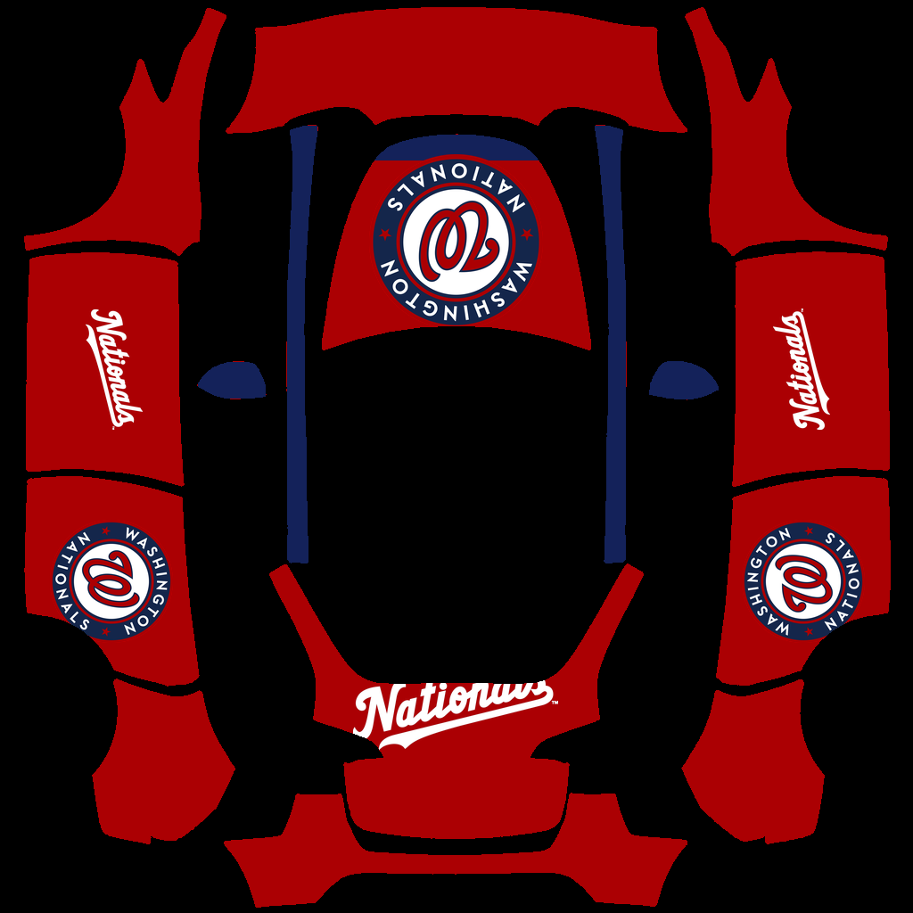 Washington Nationals Paint Shop wrap