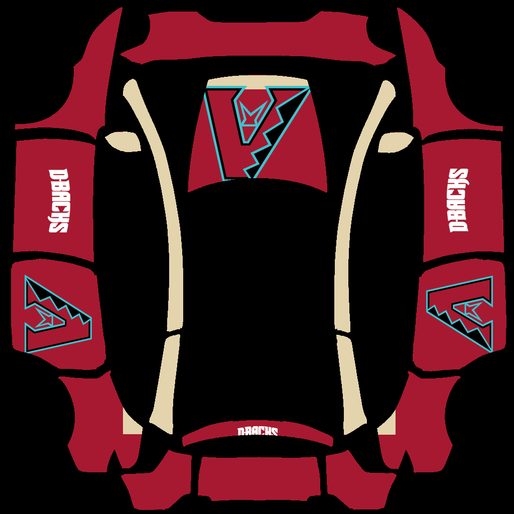 Arizona Diamondbacks Paint Shop wrap