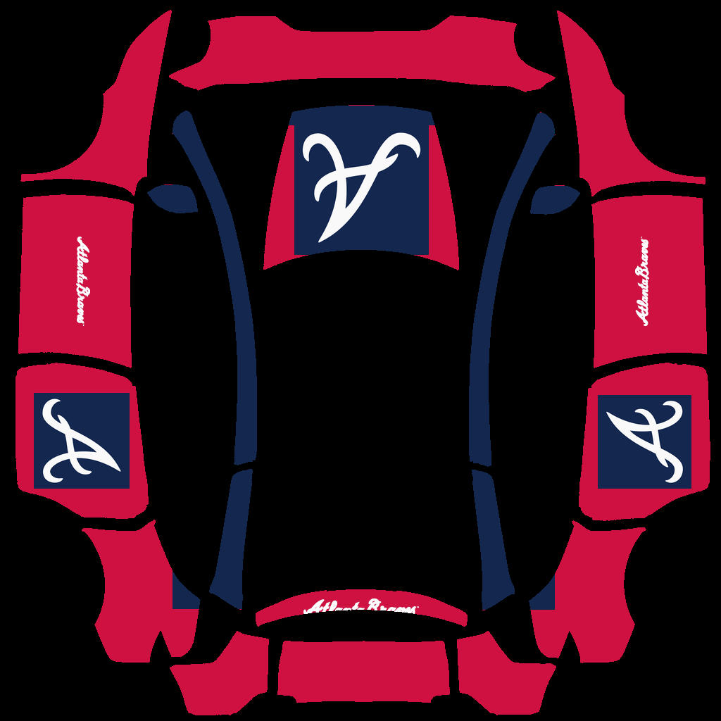 Atlanta Braves Paint Shop wrap