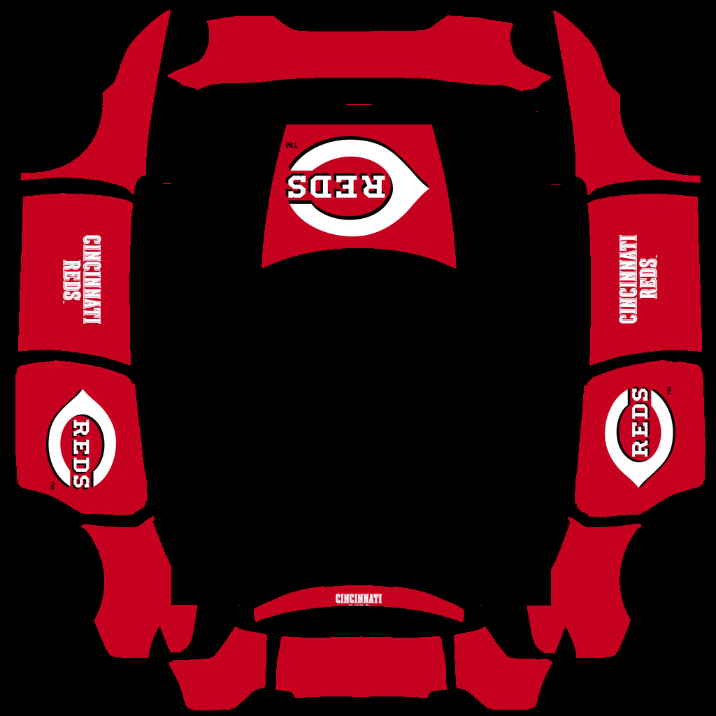Cincinnati Reds Paint Shop wrap