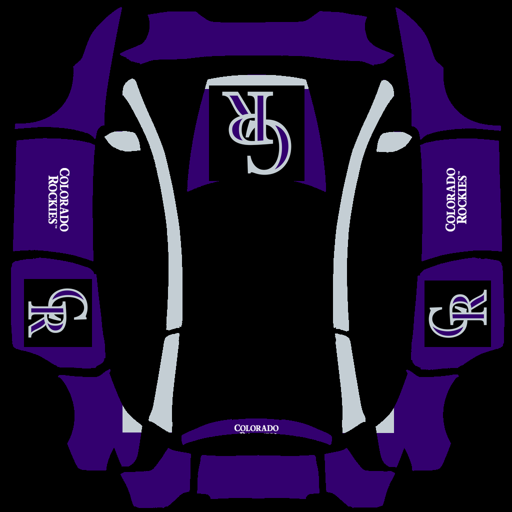 Colorado Rockies Paint Shop wrap