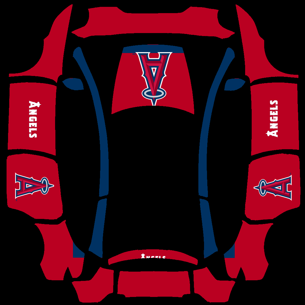 Los Angeles Angels Paint Shop wrap