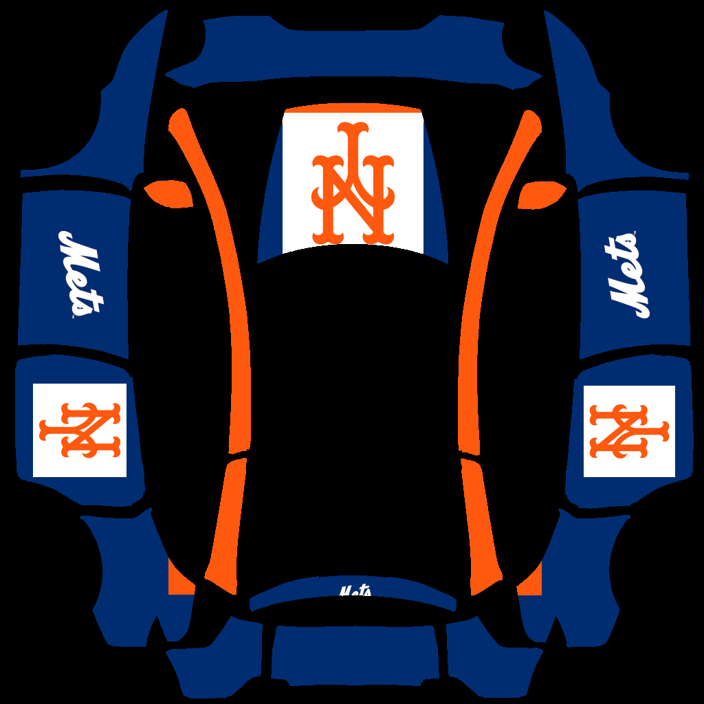 New York Mets Paint Shop wrap