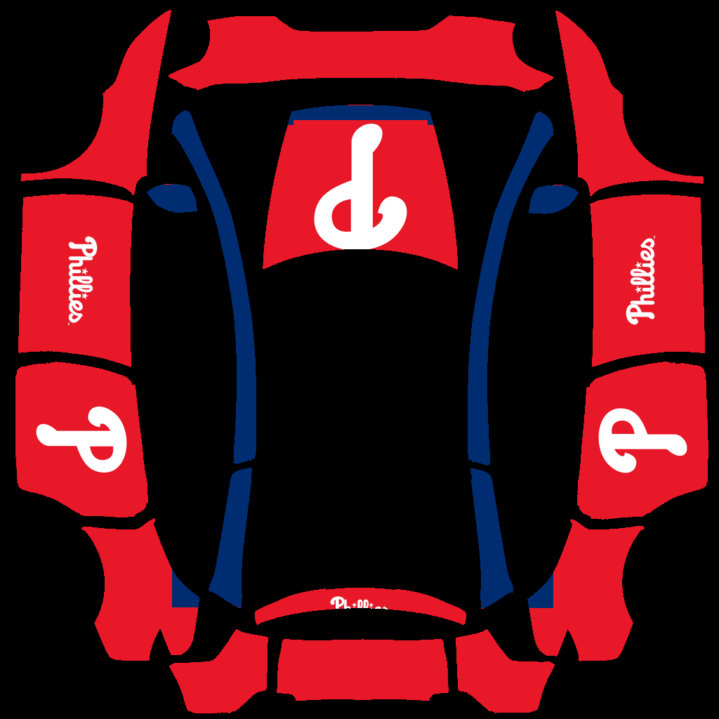 Philadelphia Phillies Paint Shop wrap