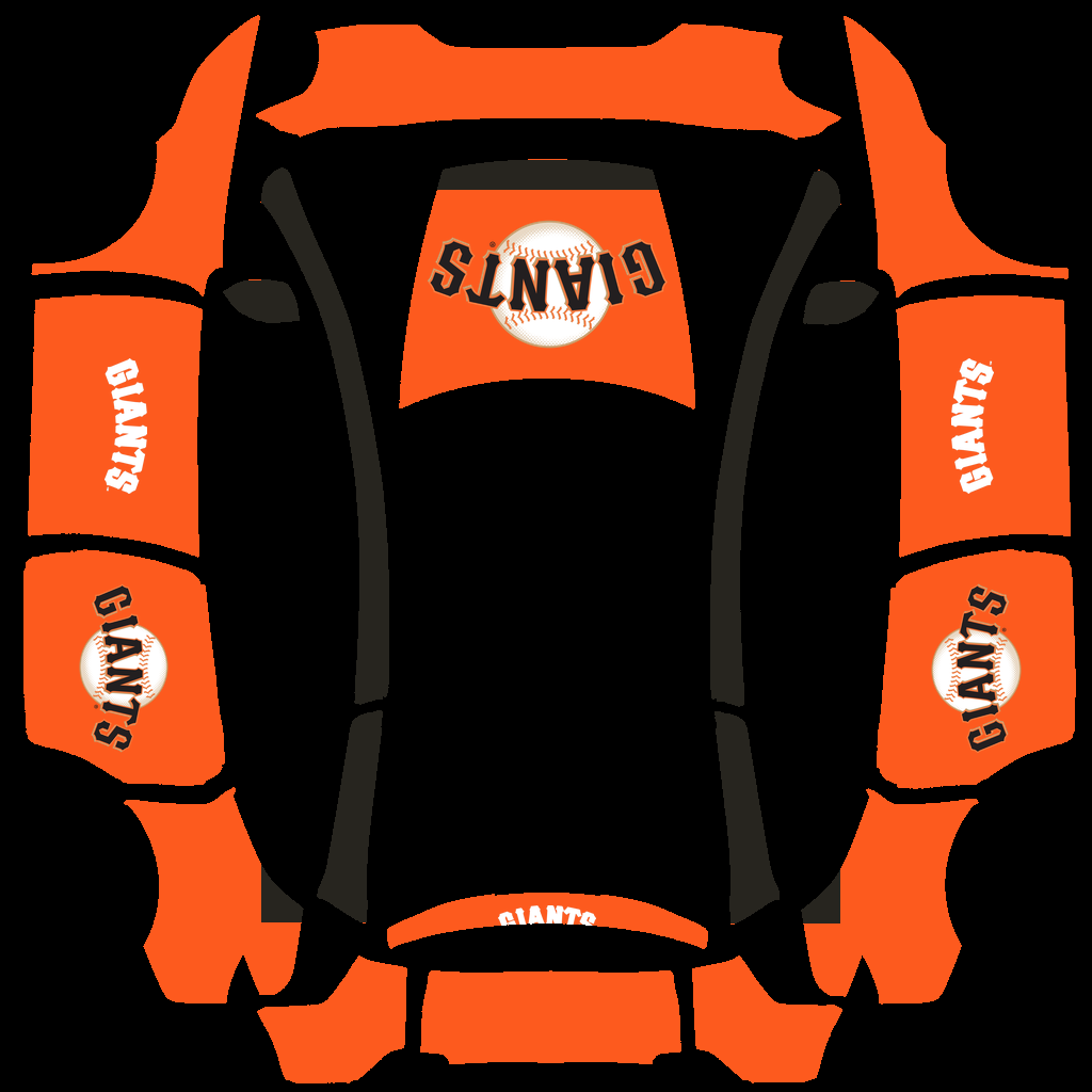 San Francisco Giants Paint Shop wrap