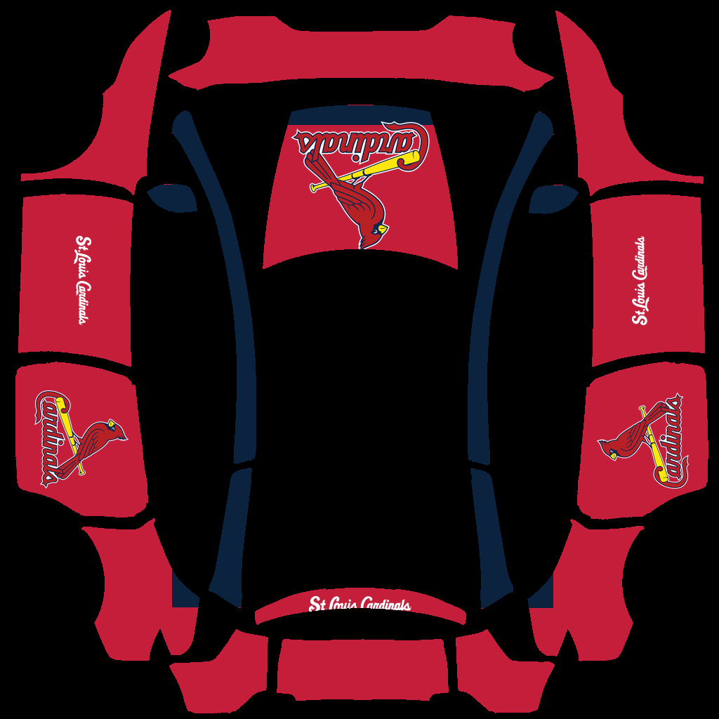 St. Louis Cardinals Paint Shop wrap