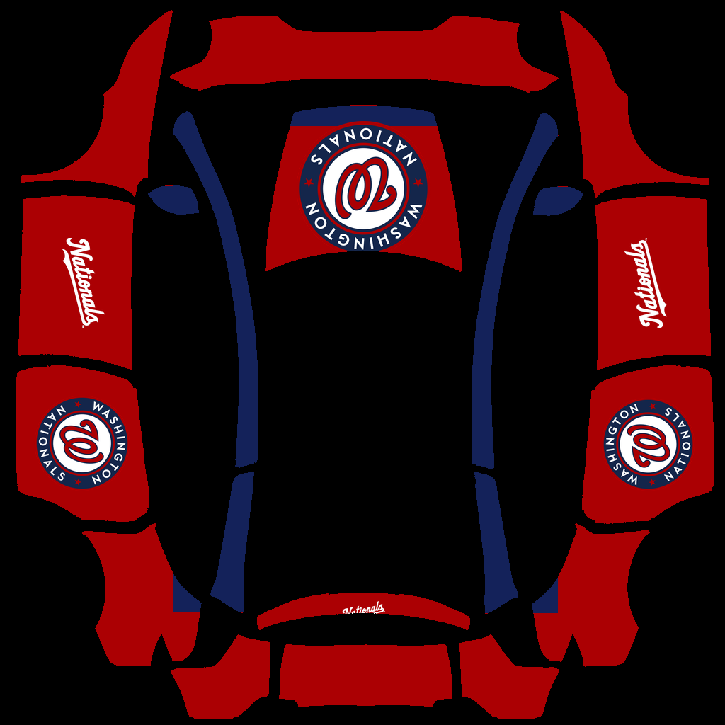 Washington Nationals Paint Shop wrap