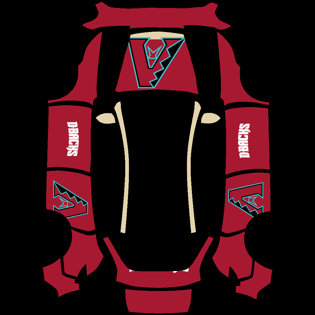Arizona Diamondbacks Paint Shop wrap