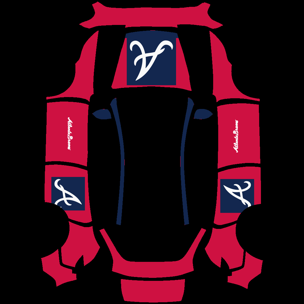 Atlanta Braves Paint Shop wrap