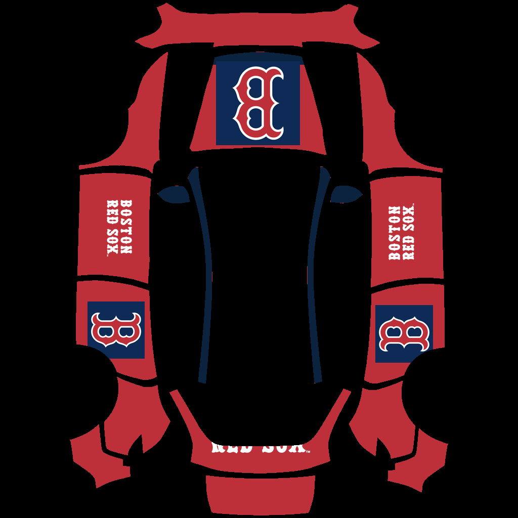 Boston Red Sox Paint Shop wrap