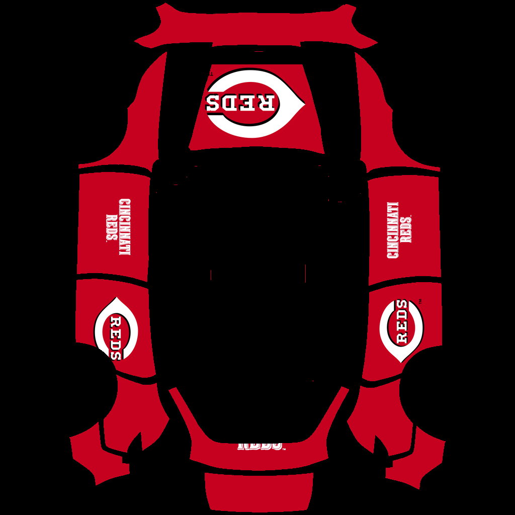 Cincinnati Reds Paint Shop wrap