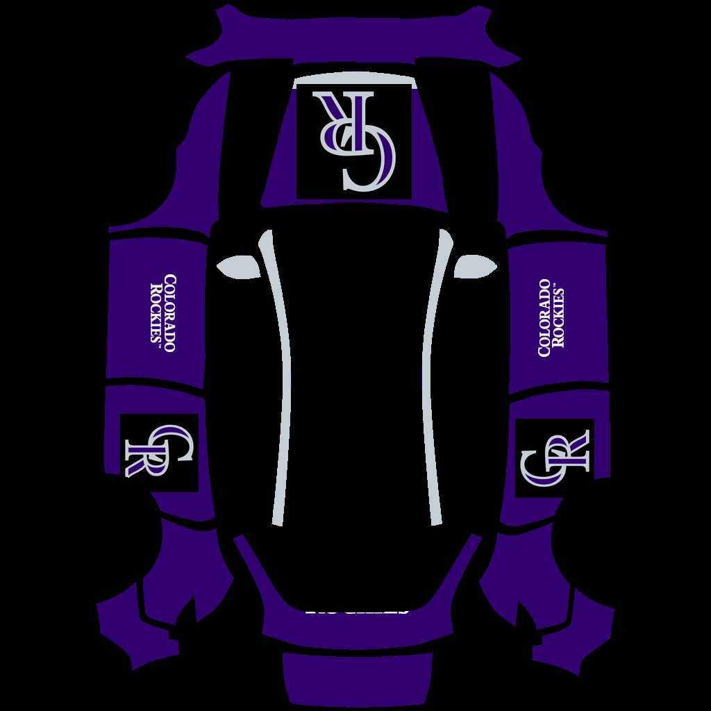 Colorado Rockies Paint Shop wrap