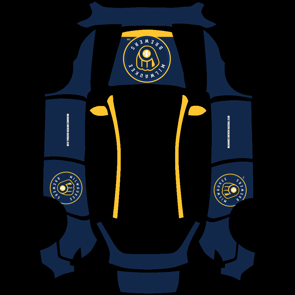 Milwaukee Brewers Paint Shop wrap