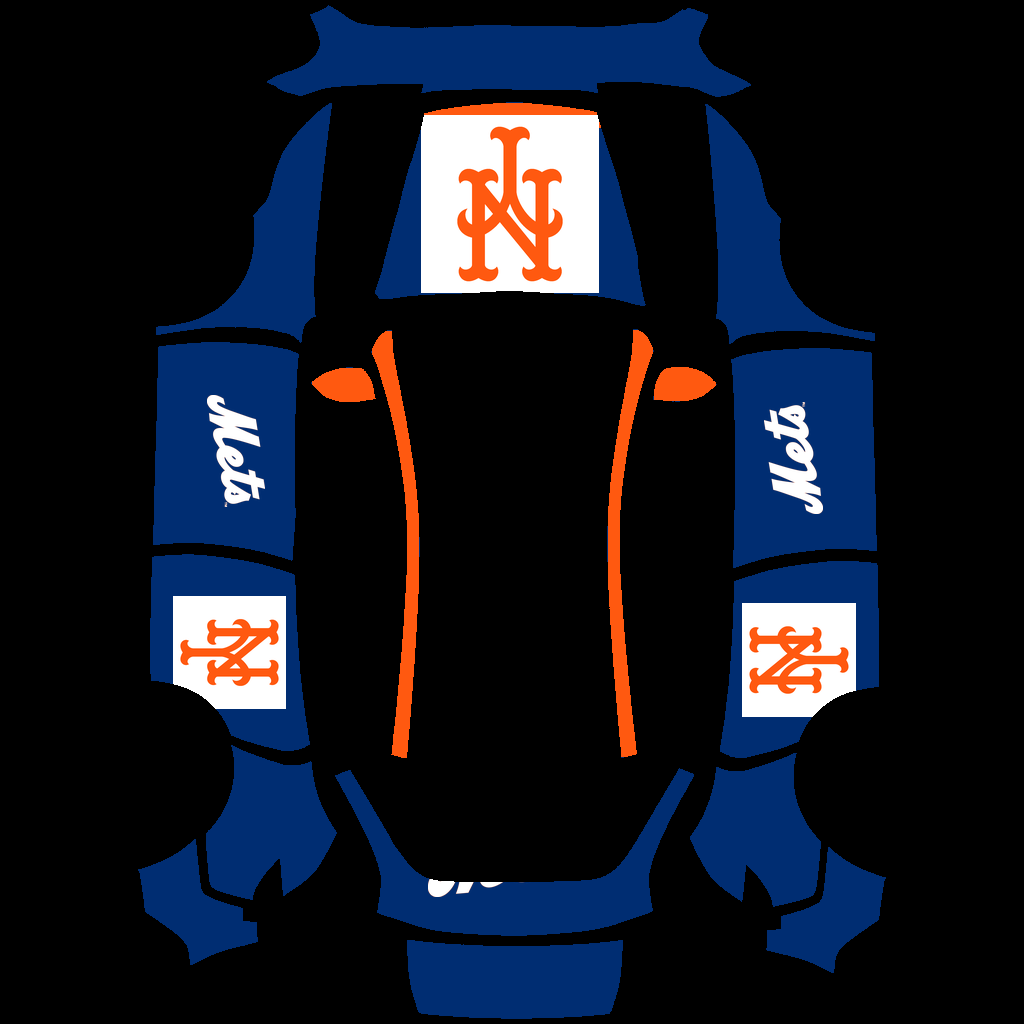New York Mets Paint Shop wrap