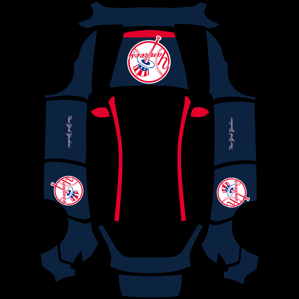 New York Yankees Paint Shop wrap
